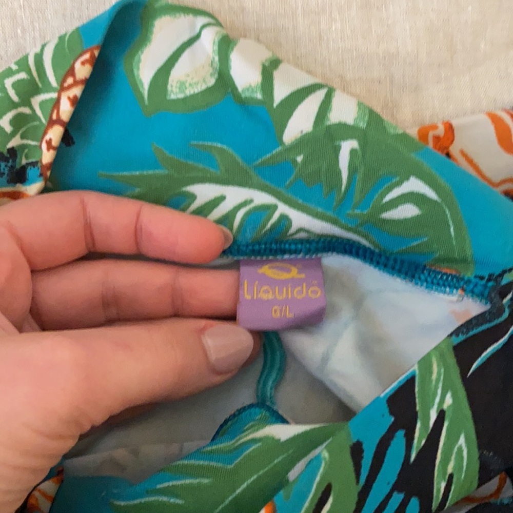 Liquido 7/8 mid rise yoga leggings - Picture 2 of 6